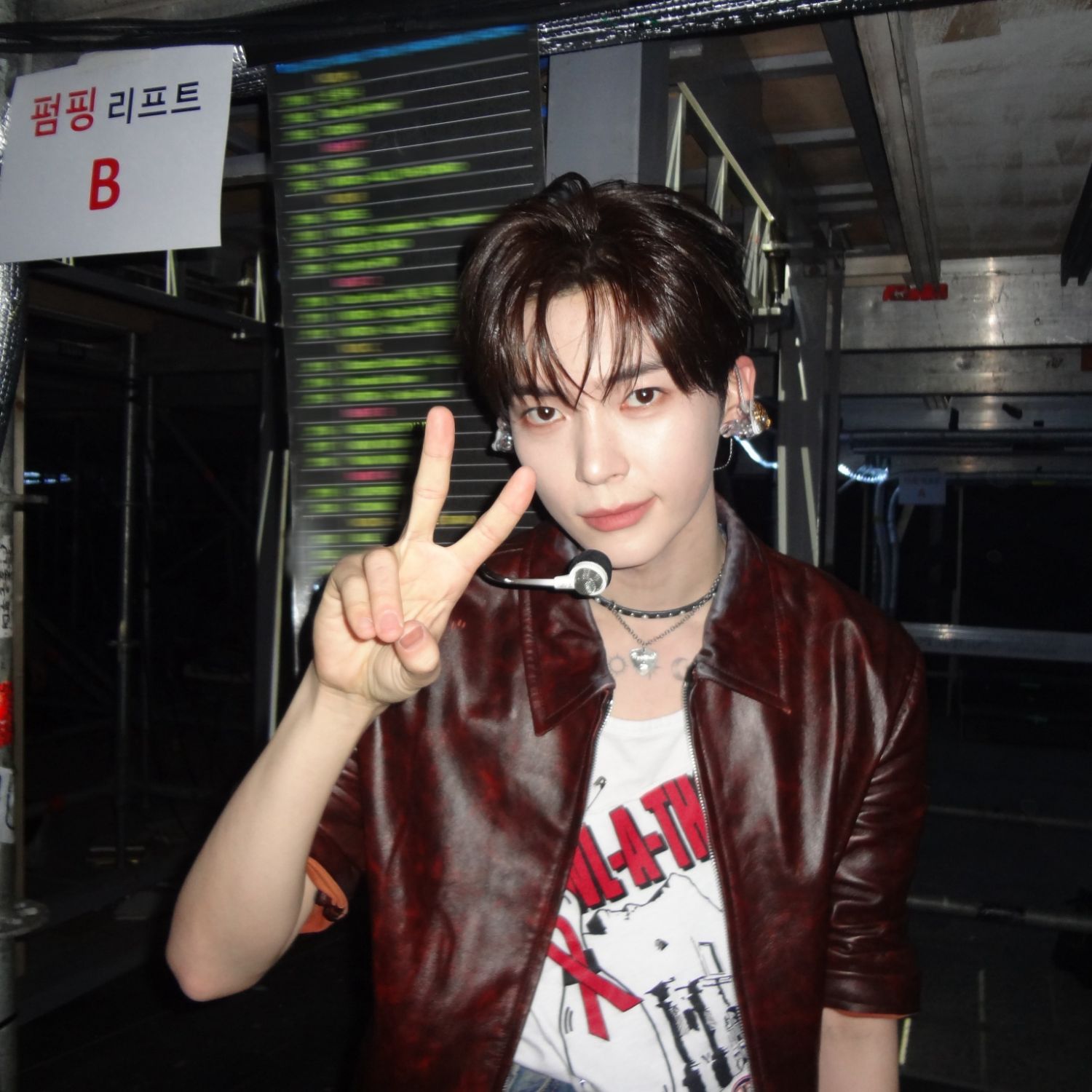 成韓彬 (ZEROBASEONE)粉絲拍下的瞬間