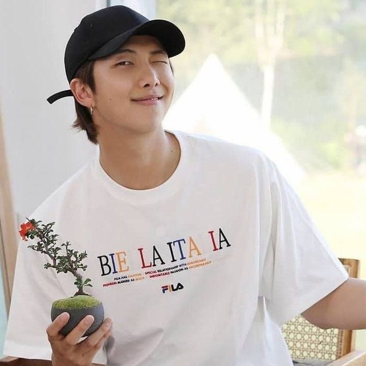 Recent activity shot of RM (BTS)