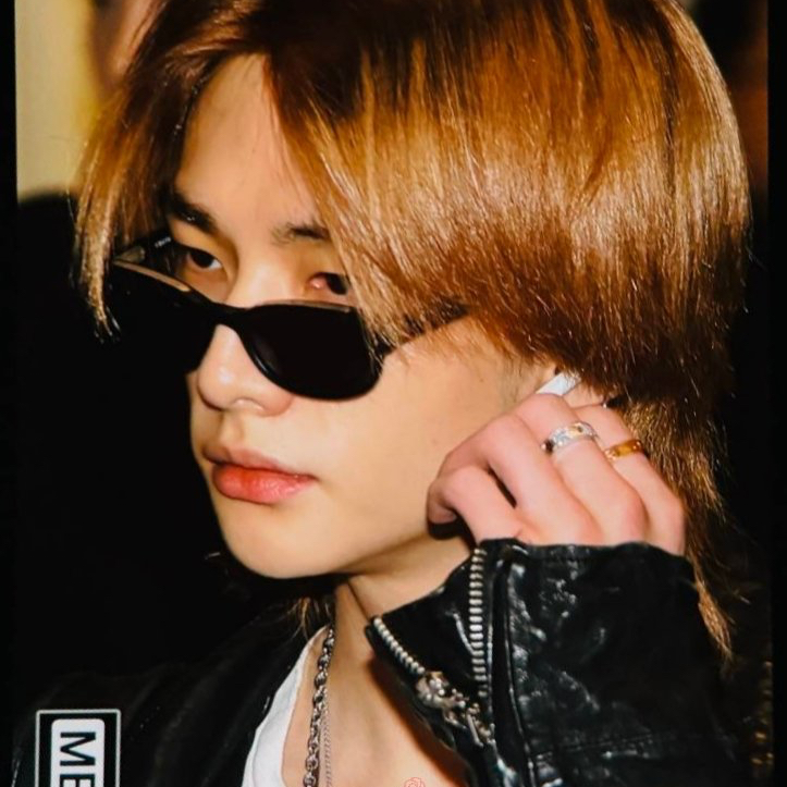 A moment captured by Hyunjin (Stray Kids)'s fan