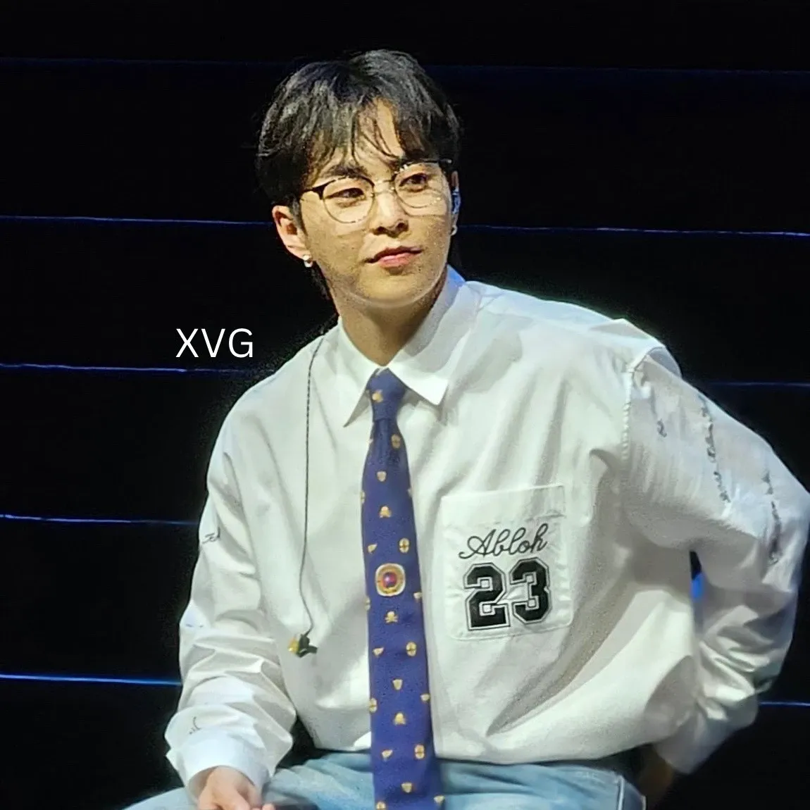 A moment captured by Xiumin (EXO)'s fan