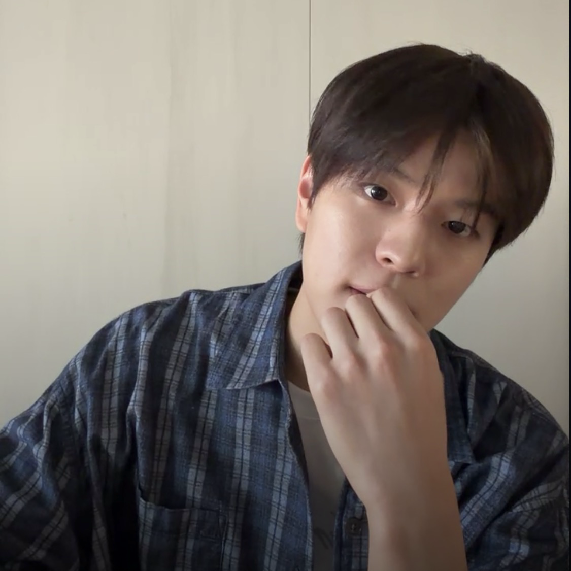 Recent activity shot of Seungmin (Stray Kids)