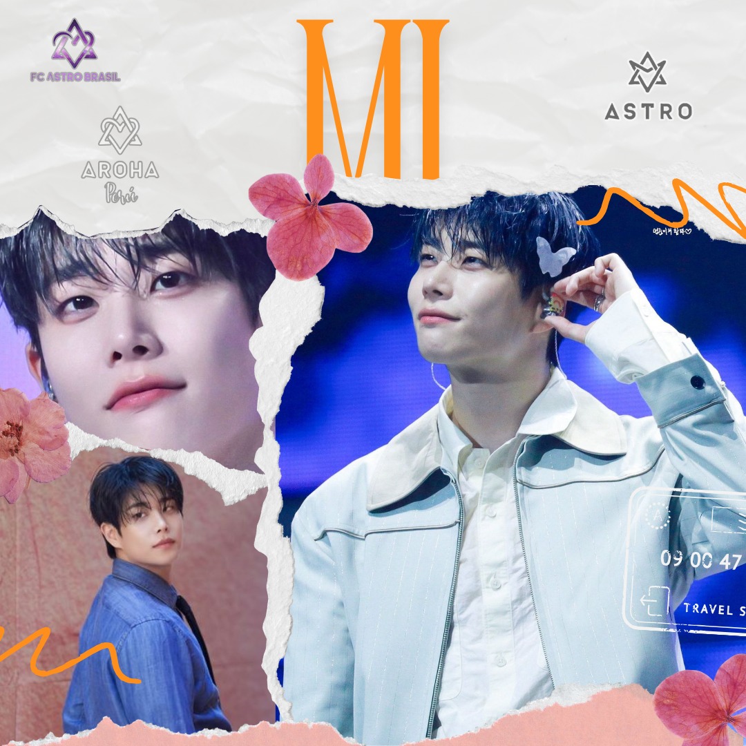 A moment captured by MJ (ASTRO)'s fan