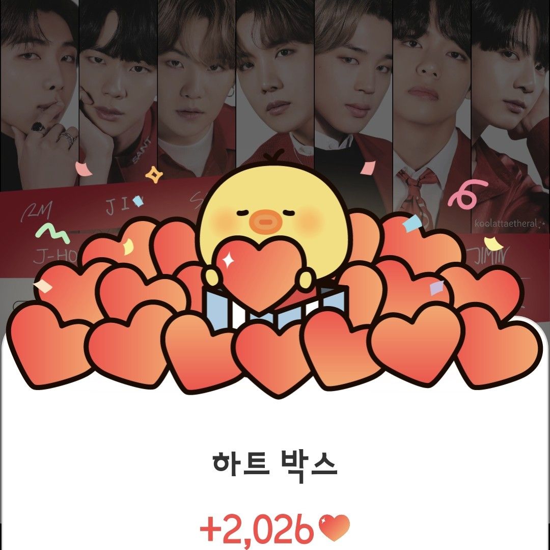 Recent activity shot of BTS