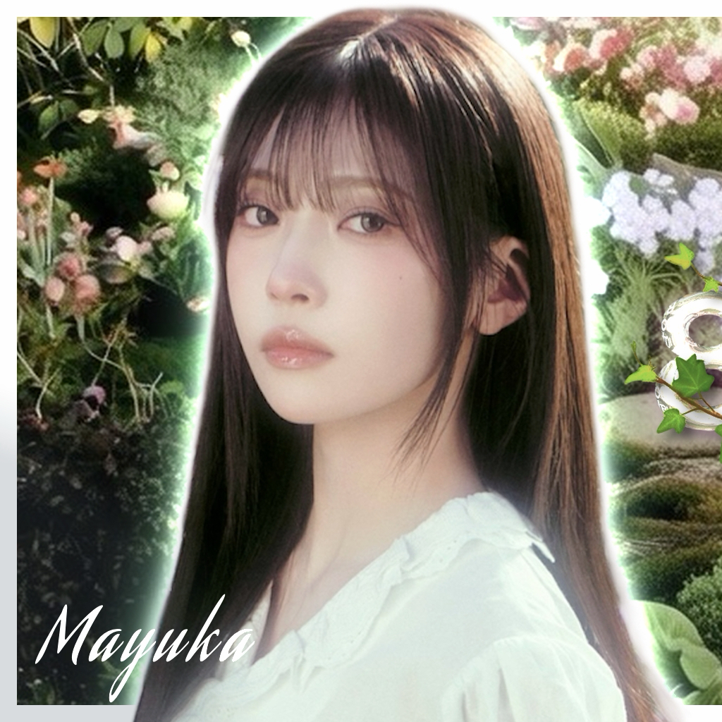 Behind-the-scenes cut of Mayuka (NiziU)