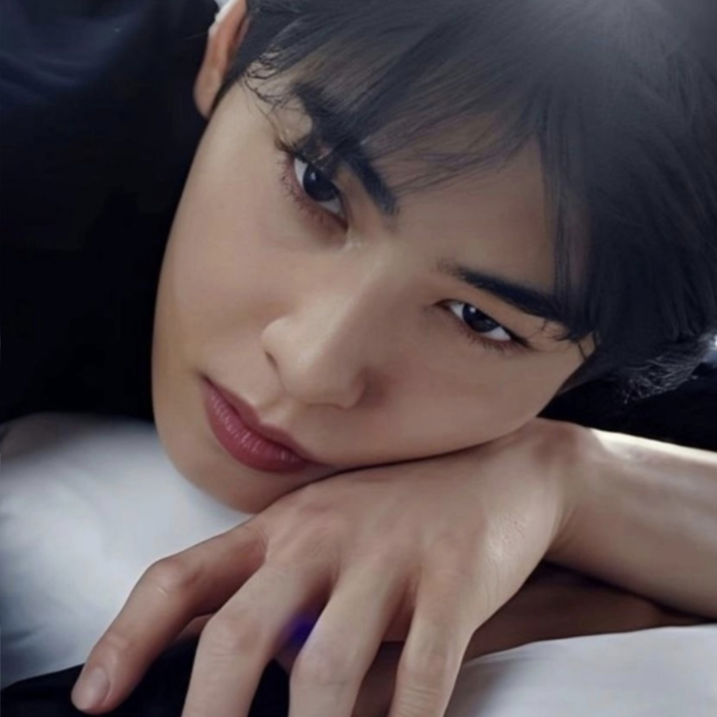 A moment captured by Eunwoo (ASTRO)'s fan