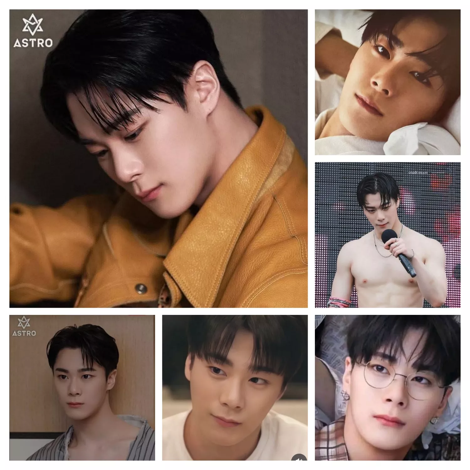 Recent activity shot of Moonbin (ASTRO)