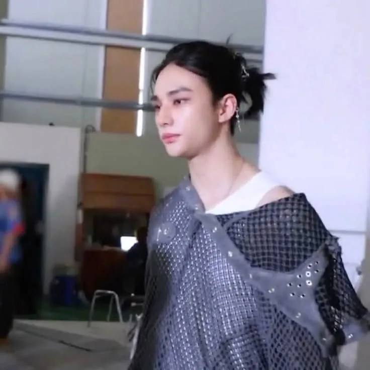 ヒョンジン (Stray Kids)の舞台裏ショット