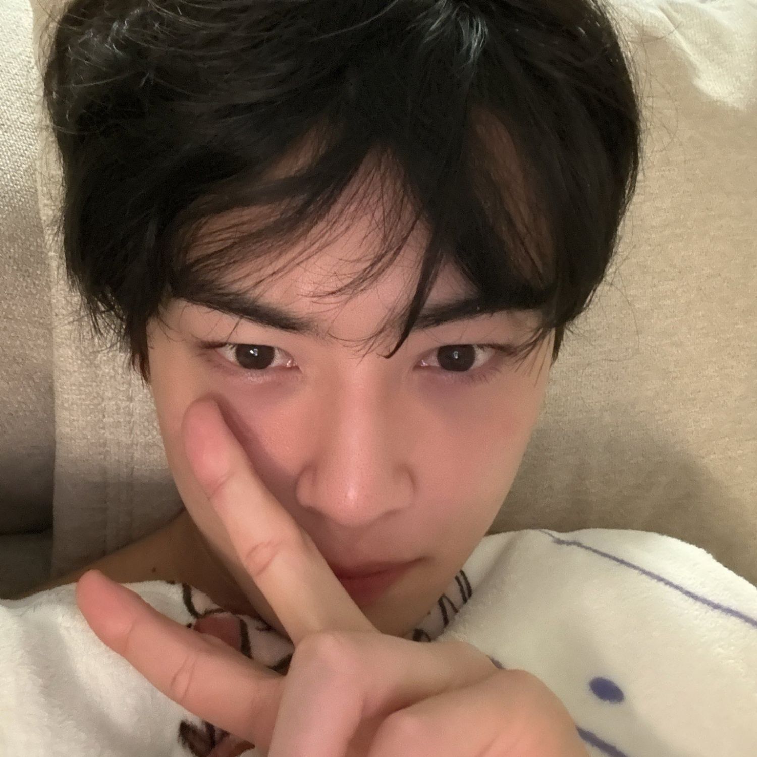 A moment captured by Eunwoo (ASTRO)'s fan