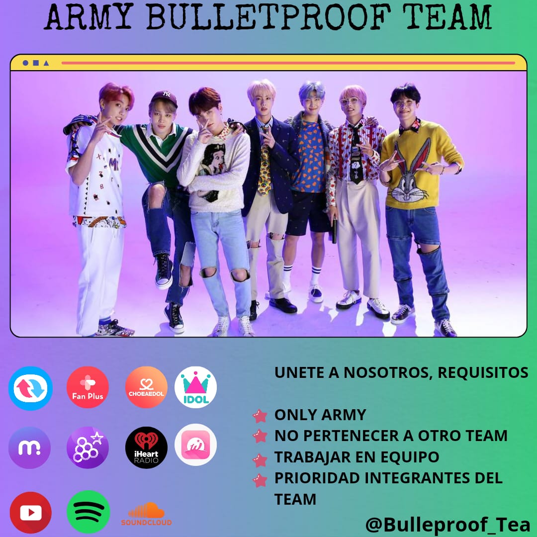 Recent activity shot of BTS