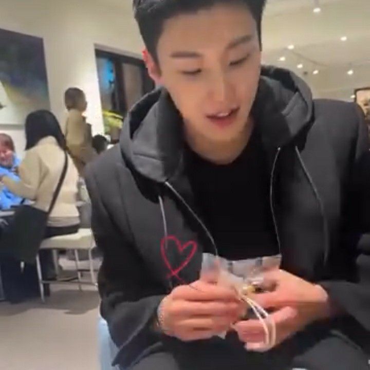 A moment captured by Jongup (B.A.P)'s fan