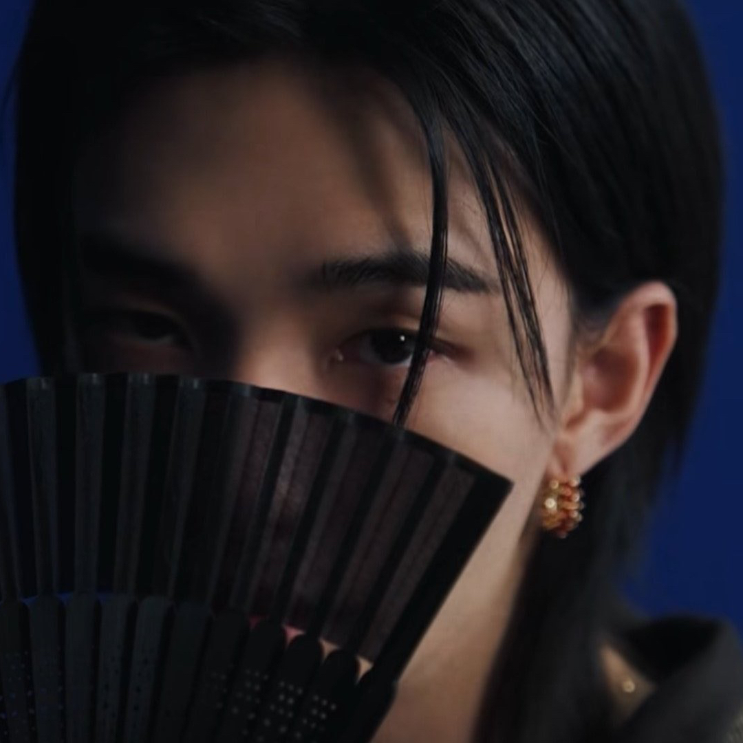 Behind-the-scenes cut of Hyunjin (Stray Kids)