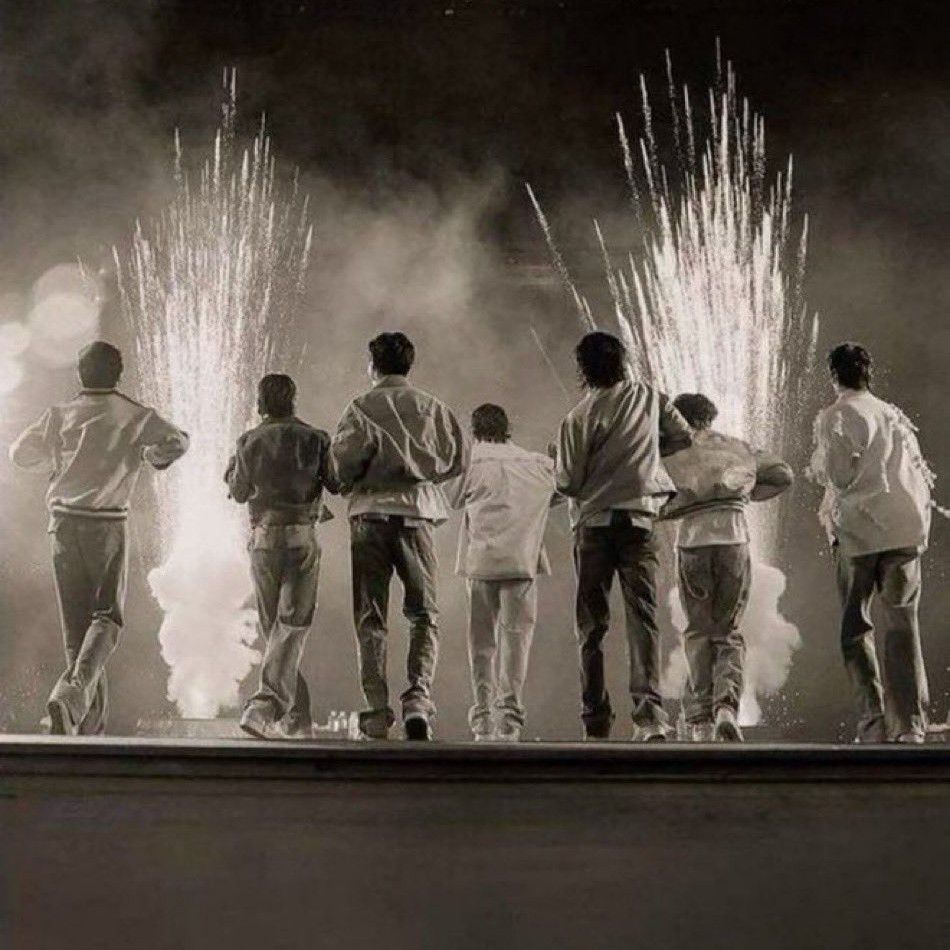 방탄소년단의 비하인드 컷