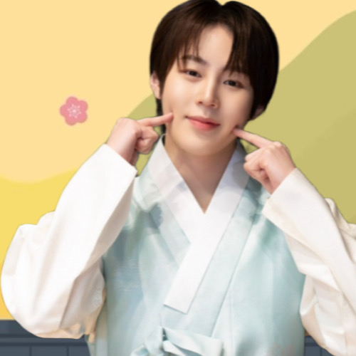 A moment captured by Ha Sungwoon's fan