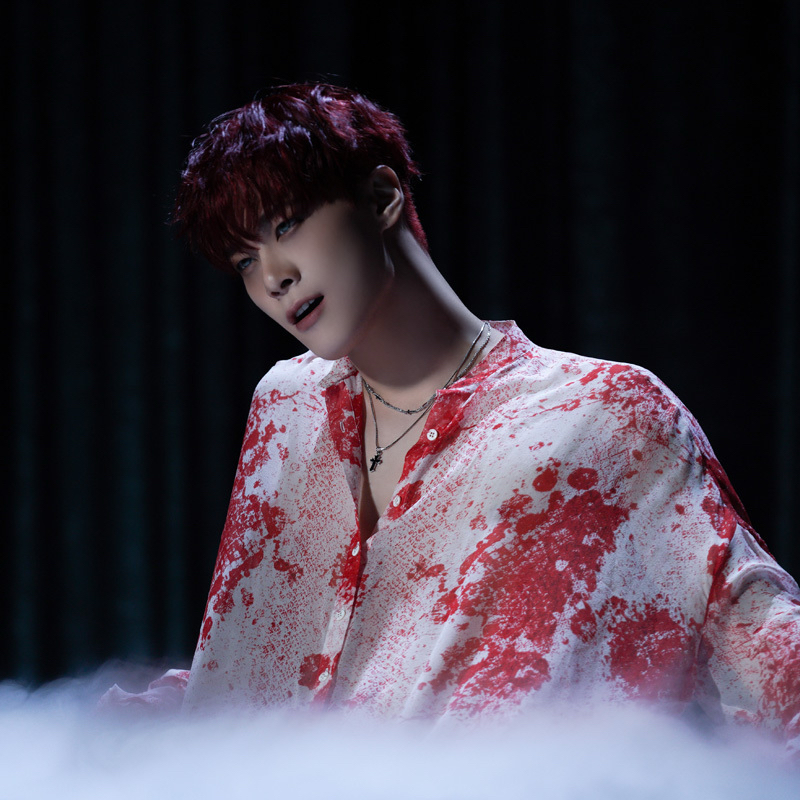 Recent activity shot of Moonbin (ASTRO)