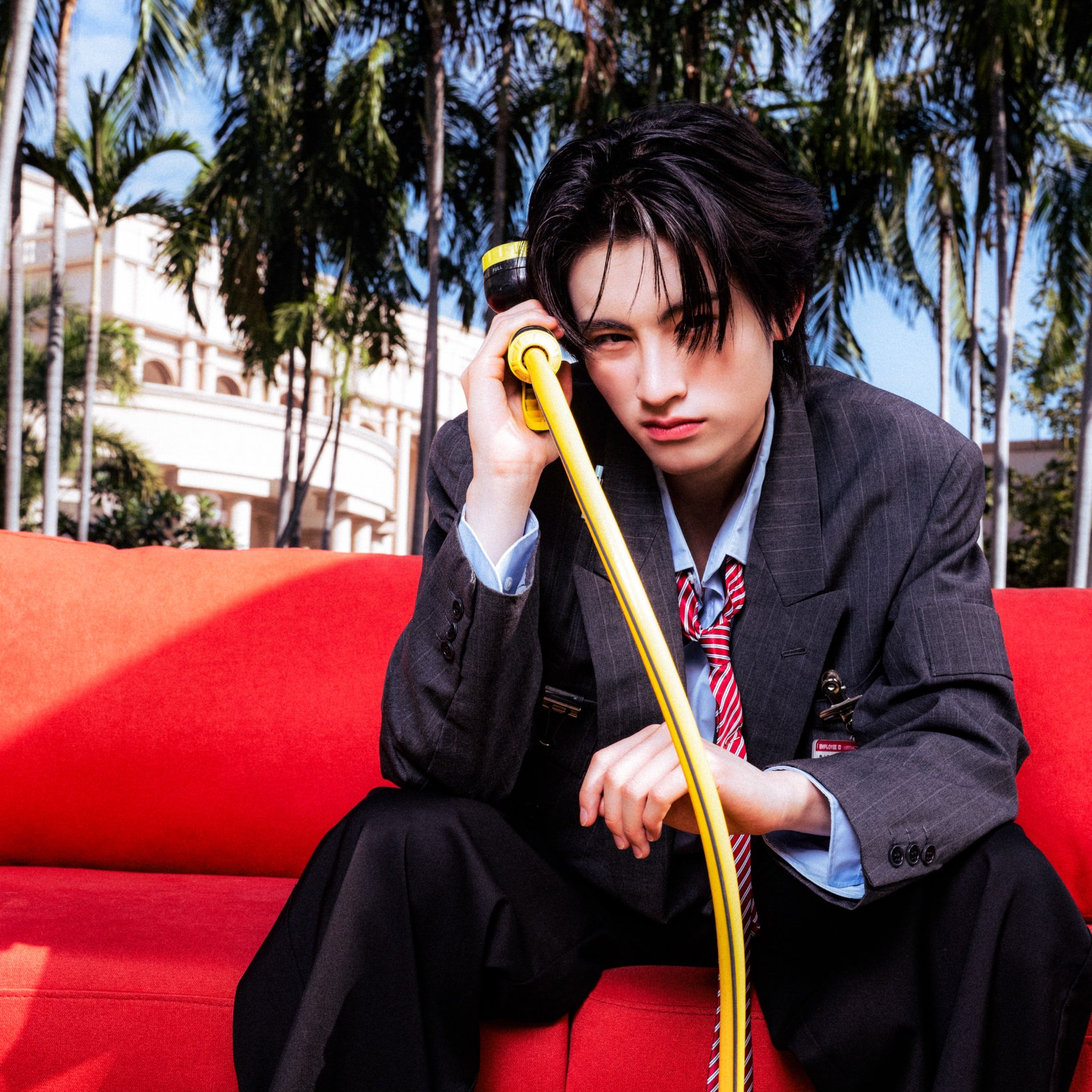 Aa (BUS)の舞台裏ショット