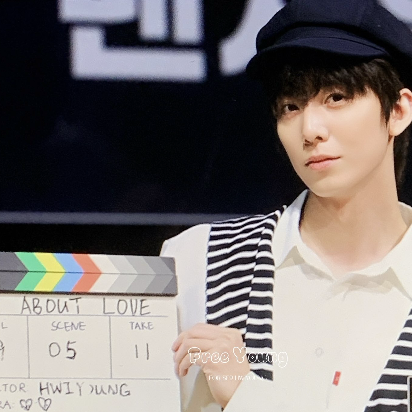 Recent activity shot of Hwiyoung (SF9)