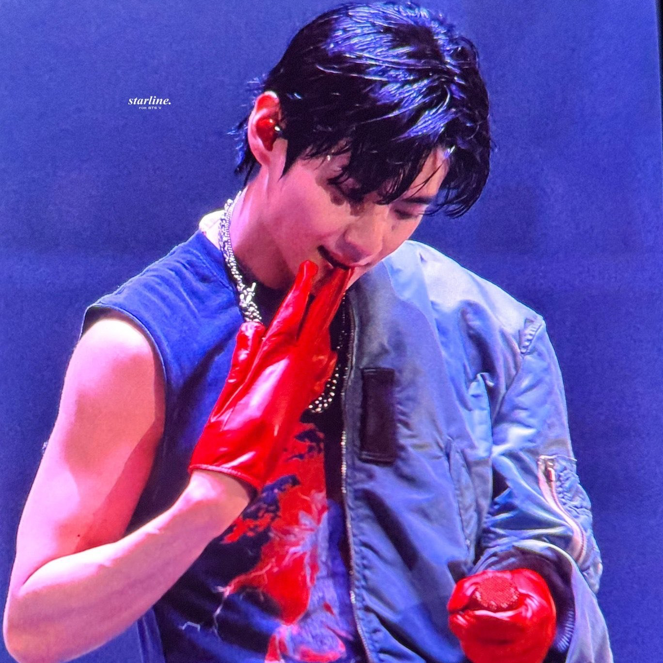 뷔 (방탄소년단) 팬이 찍은 순간