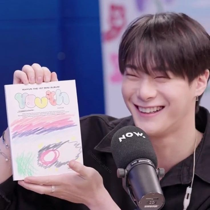 Recent activity shot of Moonbin (ASTRO)