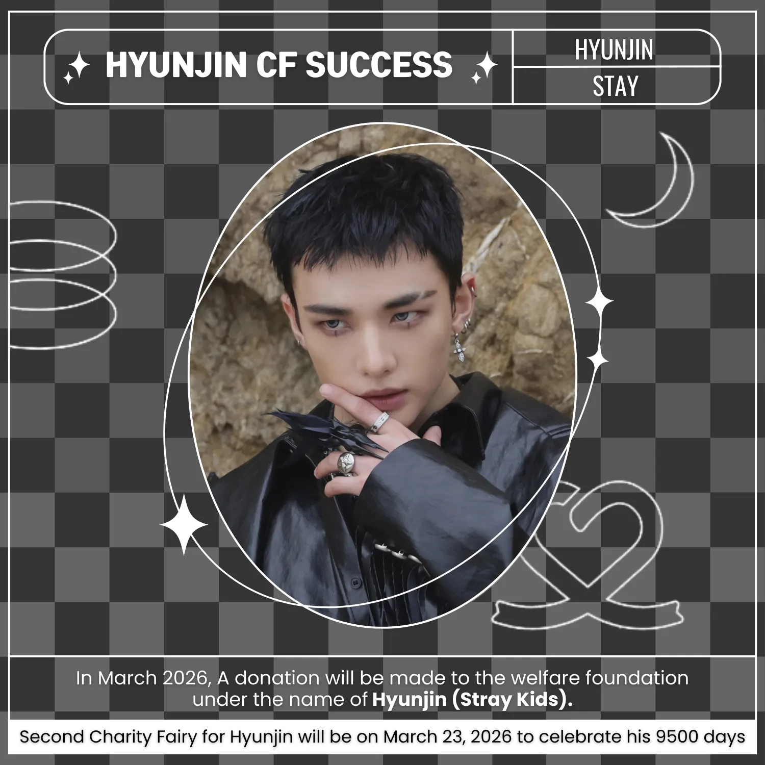 Latest photo of Hyunjin (Stray Kids)