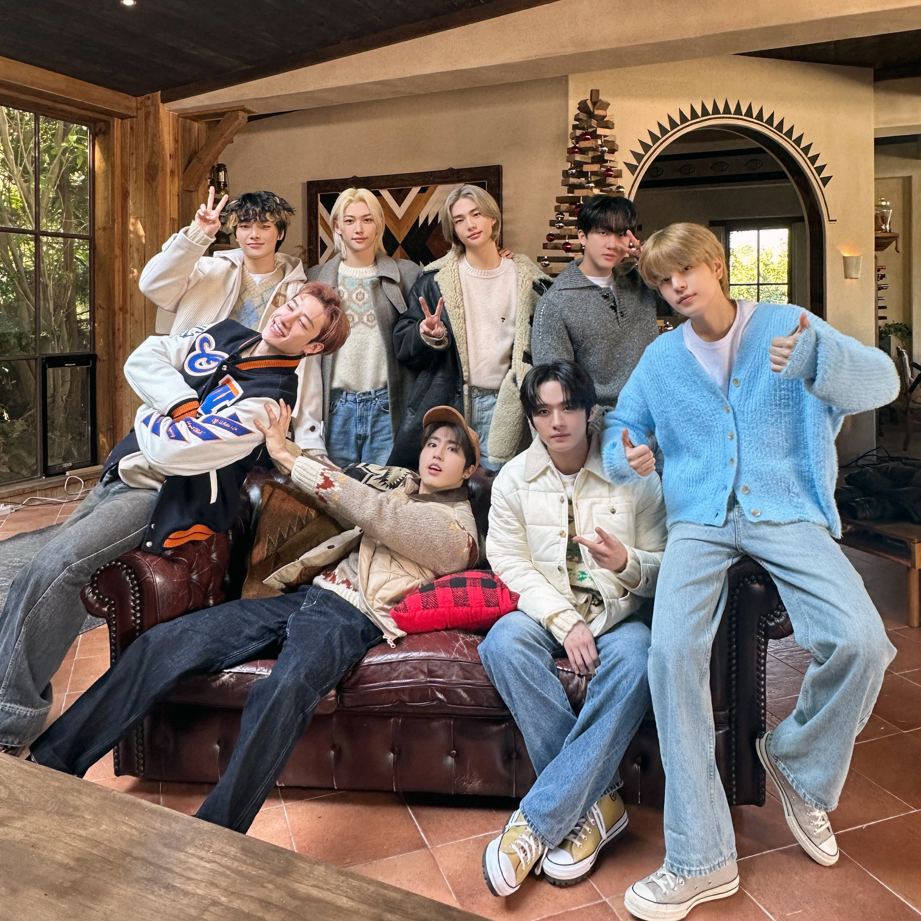 Recent activity shot of Stray Kids