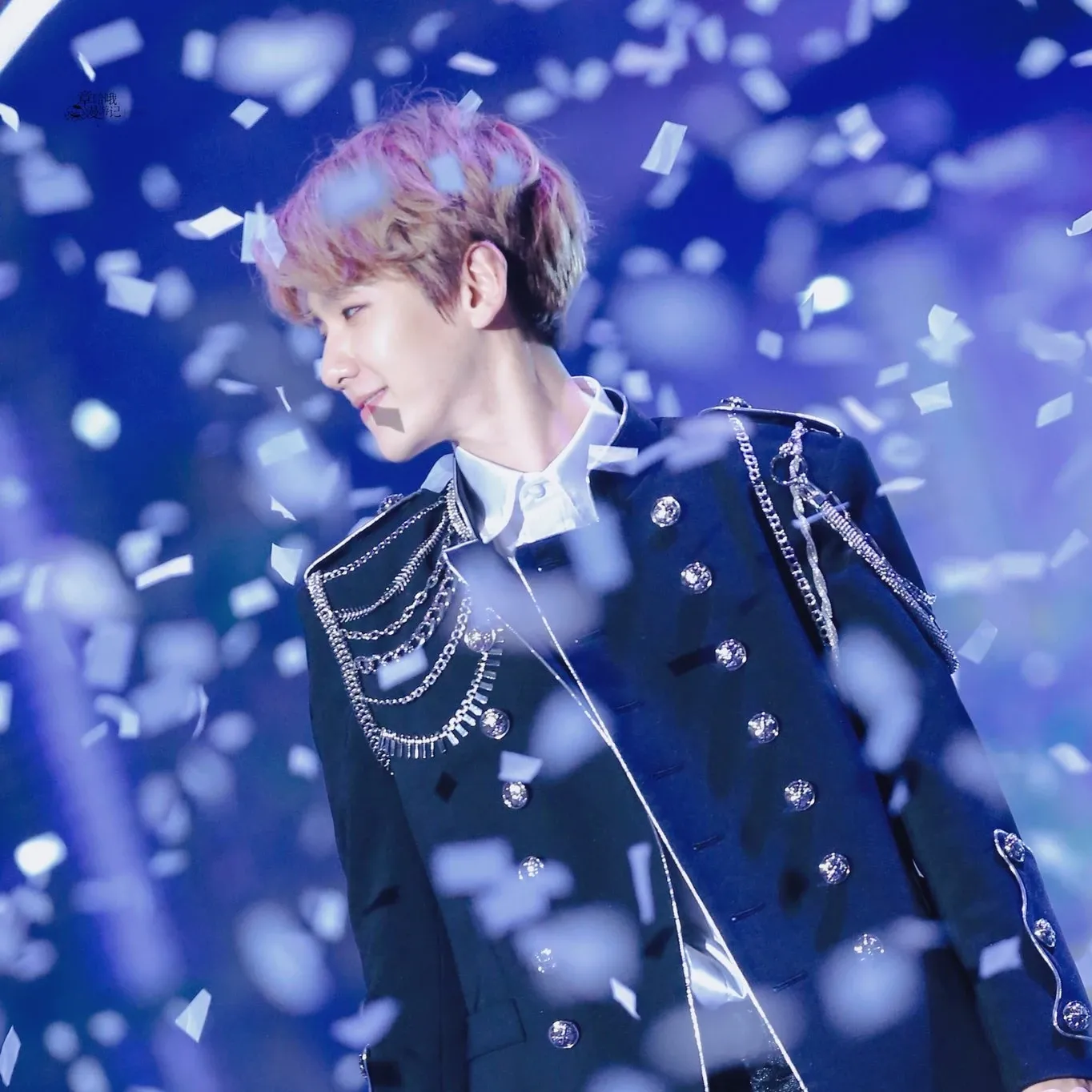 伯賢 (EXO)粉絲拍下的瞬間