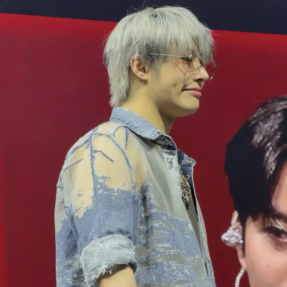 Recent activity shot of Mingi (ATEEZ)