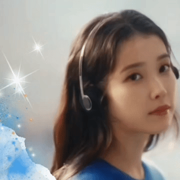 IU粉絲拍下的瞬間