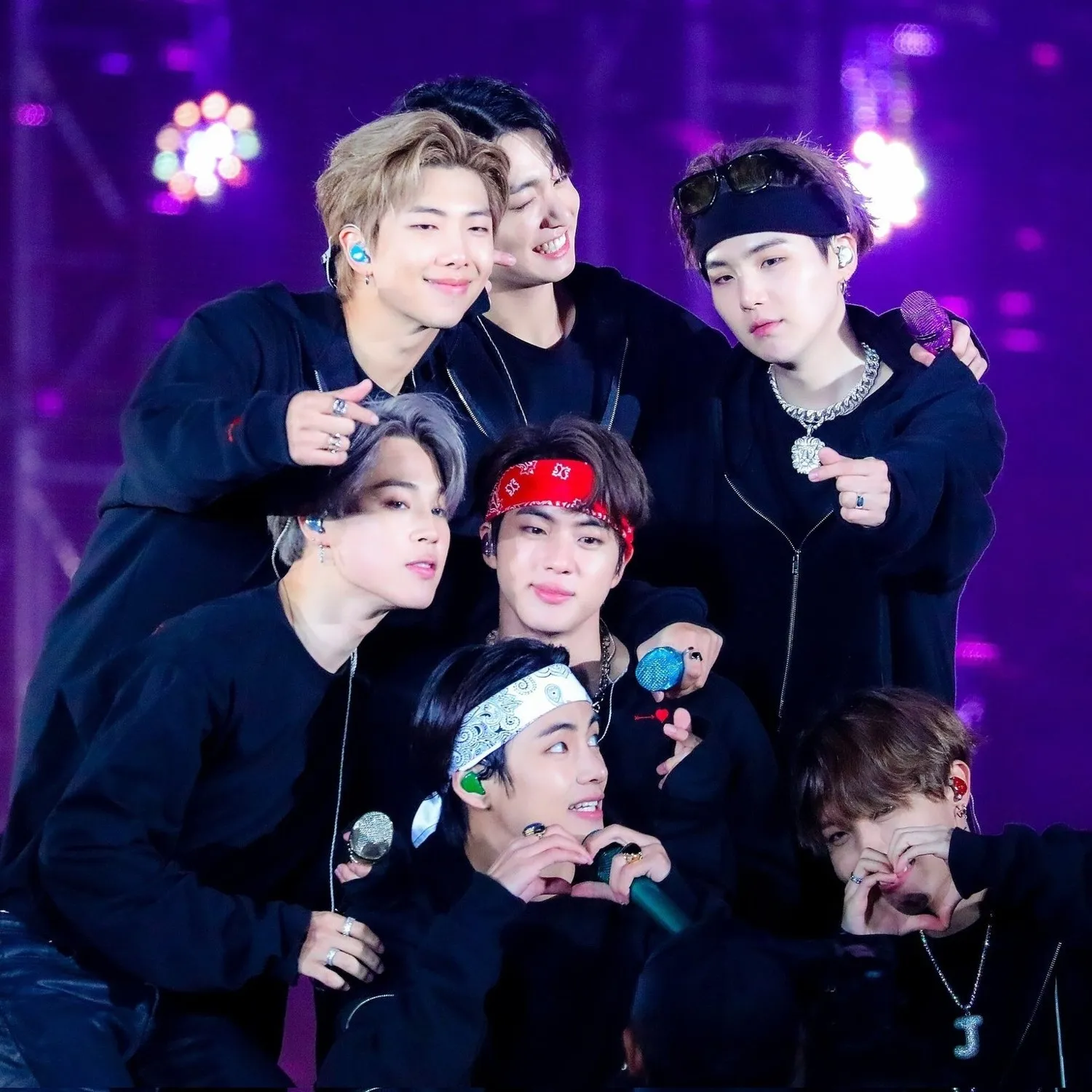 BTSの舞台裏ショット