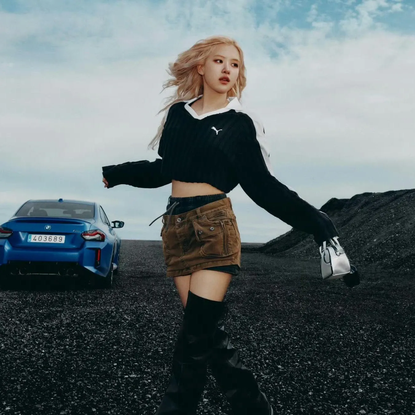 Recent activity shot of ROSÉ (BLACKPINK)