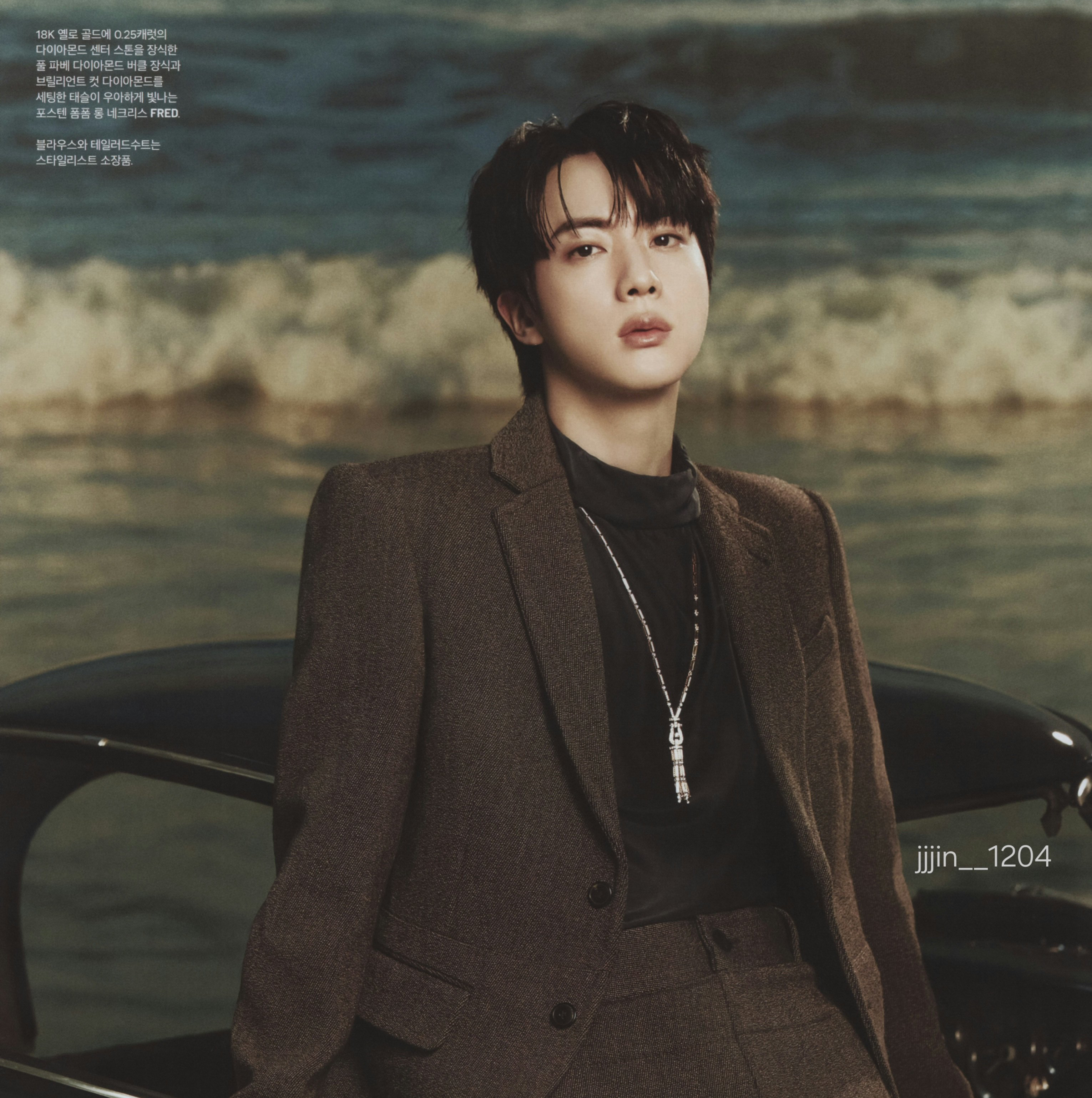 Behind-the-scenes cut of Jin (BTS)