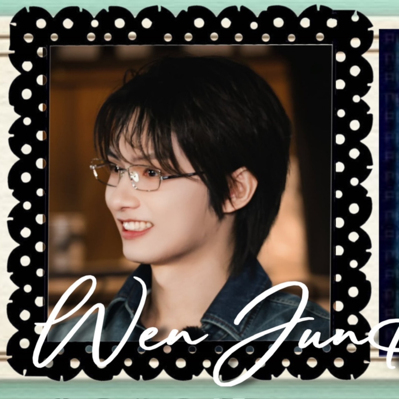 A moment captured by Jun (SEVENTEEN)'s fan