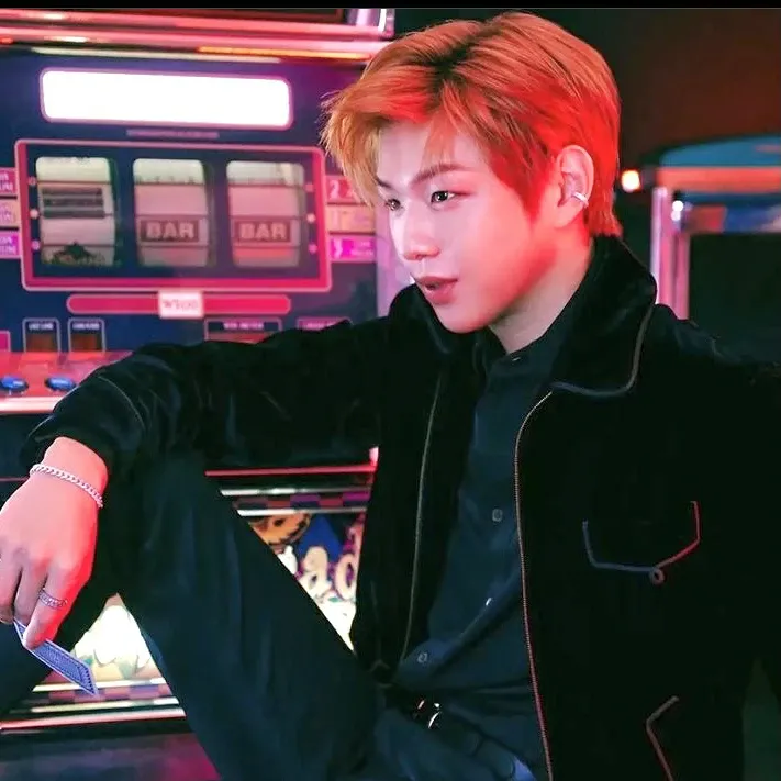 A moment captured by Kang Daniel's fan