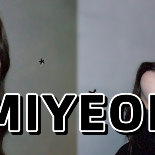 A moment captured by Miyeon (i-dle)'s fan