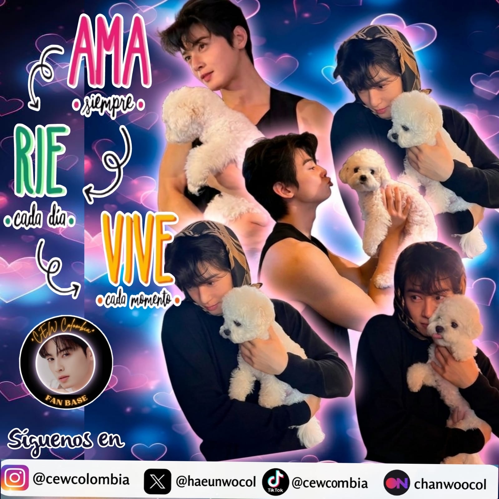 Recent activity shot of Eunwoo (ASTRO)