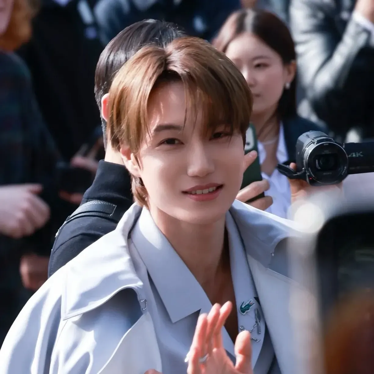 A moment captured by EXO's fan