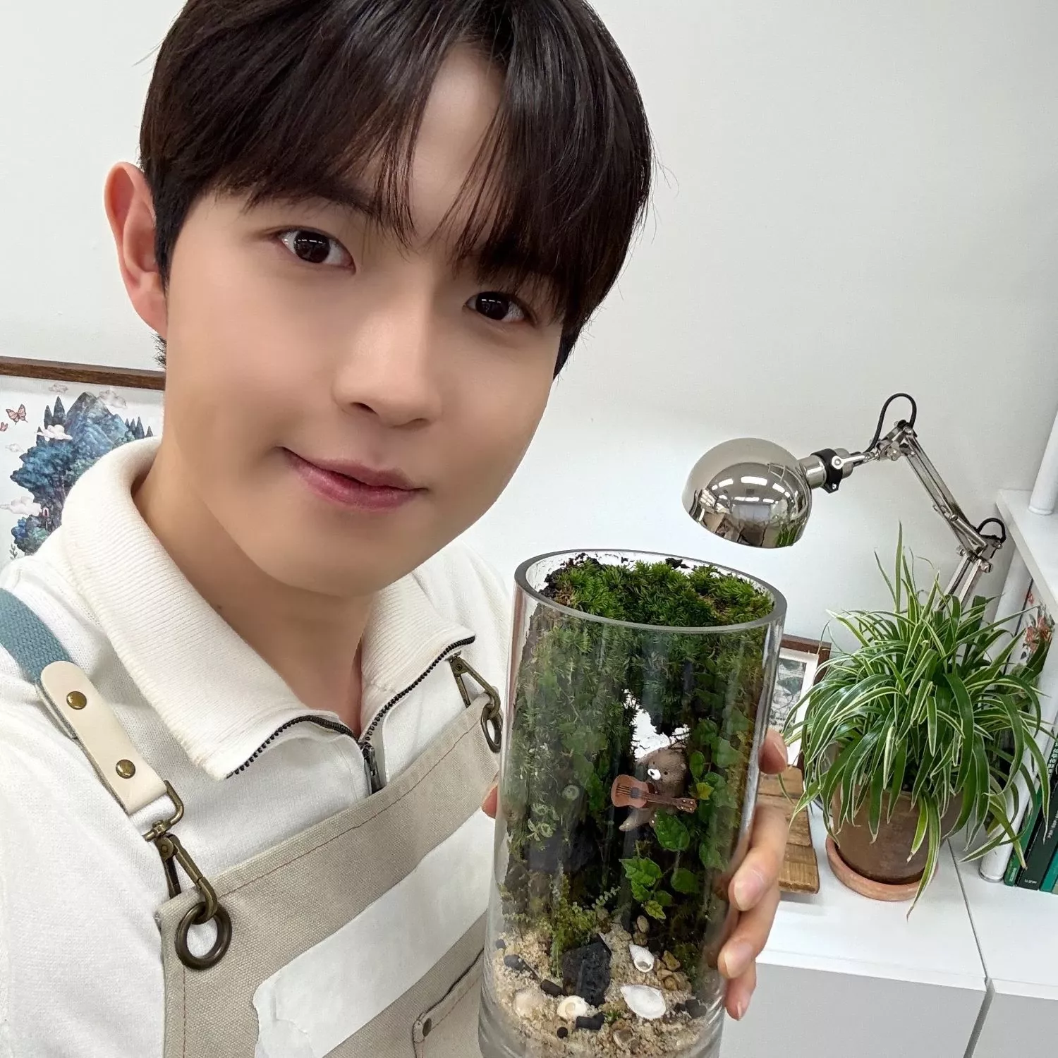 Momen yang diabadikan oleh penggemar Kim Jaehwan