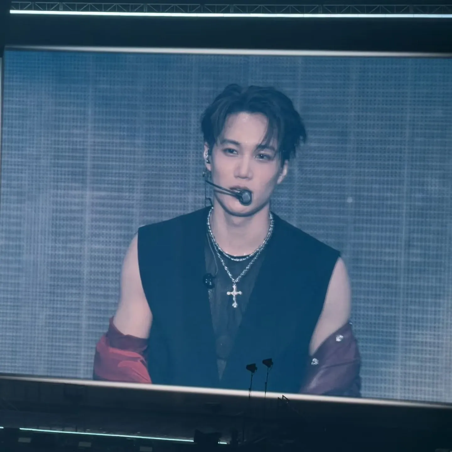 Momen yang diabadikan oleh penggemar Kai (EXO)