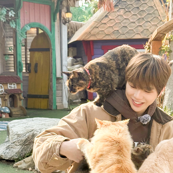 Behind-the-scenes cut of Kang Daniel