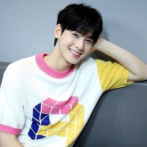 Recent activity shot of Eunwoo (ASTRO)