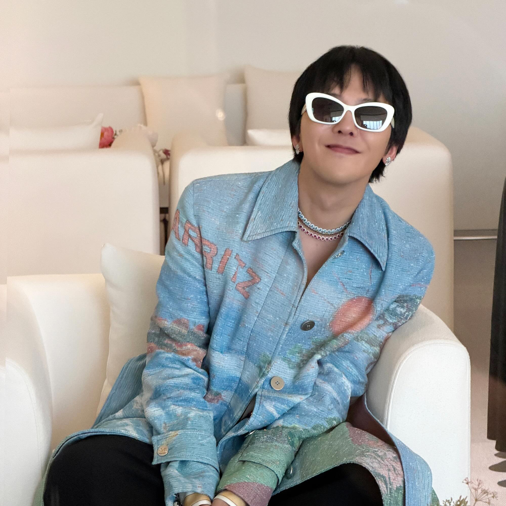 A moment captured by G-DRAGON (BIGBANG)'s fan