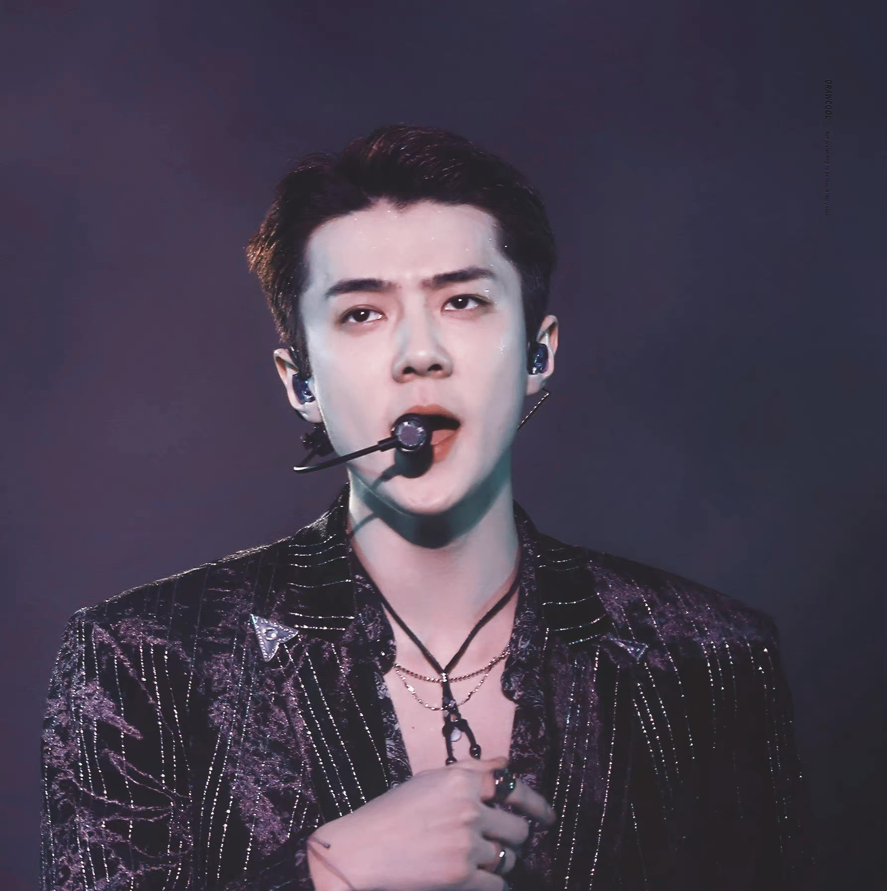 A moment captured by EXO's fan