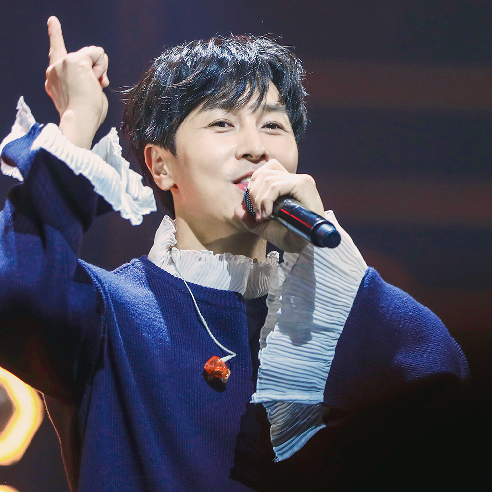 Recent activity shot of Kim Dongwan (SHINHWA)