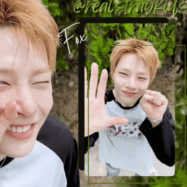 A moment captured by I.N (Stray Kids)'s fan