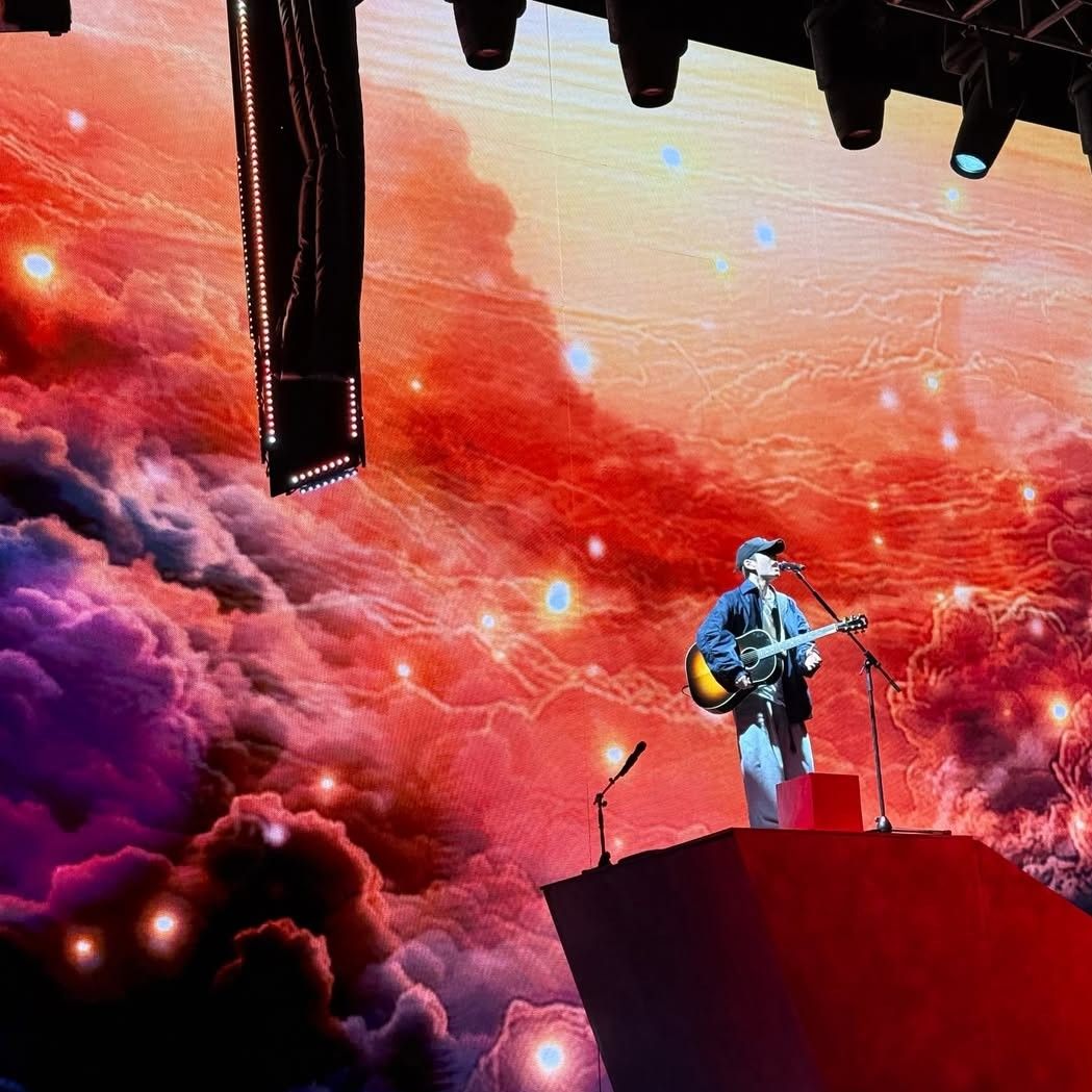 Recent activity shot of Seungmin (Stray Kids)