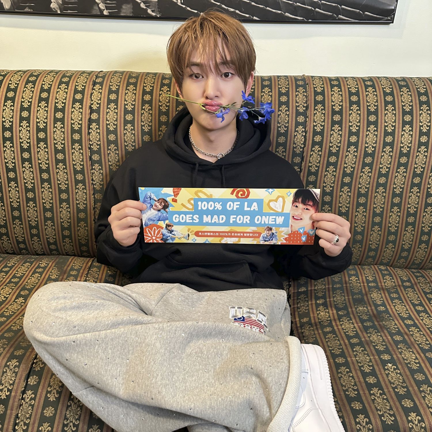 Behind-the-scenes cut of Onew (SHINee)