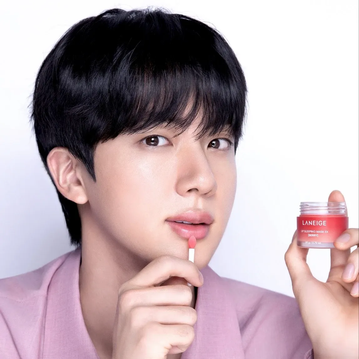 Recent activity shot of Jin (BTS)