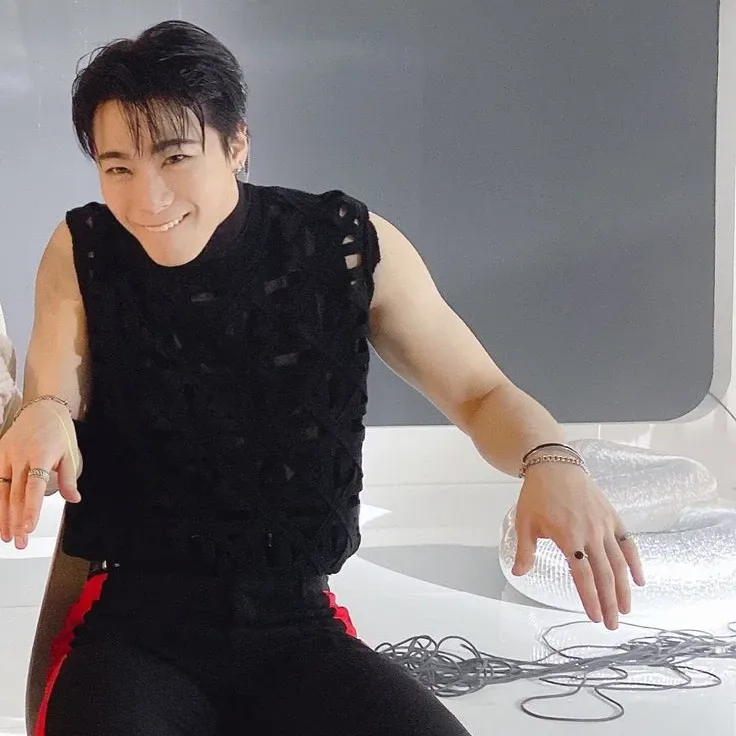 Recent activity shot of Moonbin (ASTRO)