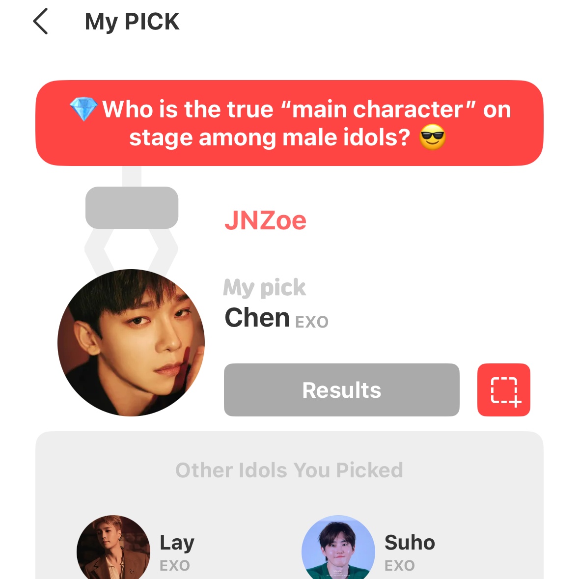 Behind-the-scenes cut of Chen (EXO)