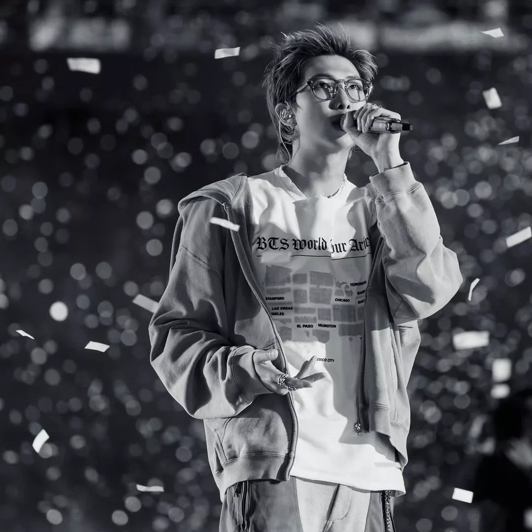 A moment captured by RM (BTS)'s fan
