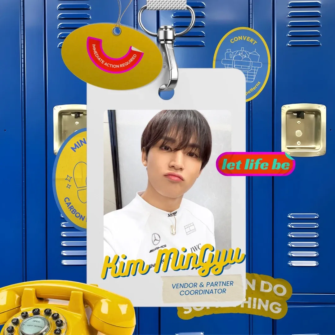 Recent activity shot of Mingyu (SEVENTEEN)